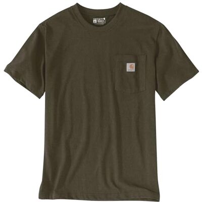 Carhartt Relaxed Fit, Heavyweight kortärmad K87, ficka T-shirt Carhartt Relaxed Fit, Heavyweight kortärmad K87, ficka T-shirt