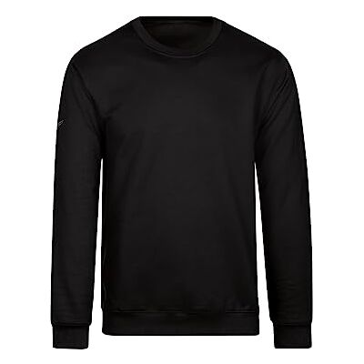 Trigema Sweatshirt för män, Svart (svår, XXL Trigema Sweatshirt för män, Svart (svår, XXL