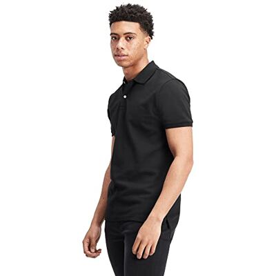 GAP Stretch Pique pikétröja för män, True Black, XL GAP Stretch Pique pikétröja för män, True Black, XL
