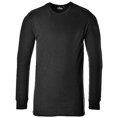 Portwest B123 Isolerad Termo T-Shirt Långärmad Svart, Liten Portwest B123 Isolerad Termo T-Shirt Långärmad Svart, Liten