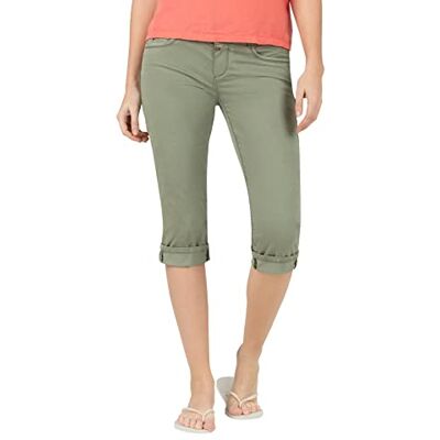 Timezone Slim EnyaTZ 3/4 shorts, oljegrön, 31, Oljegrön Timezone Slim EnyaTZ 3/4 shorts, oljegrön, 31, Oljegrön