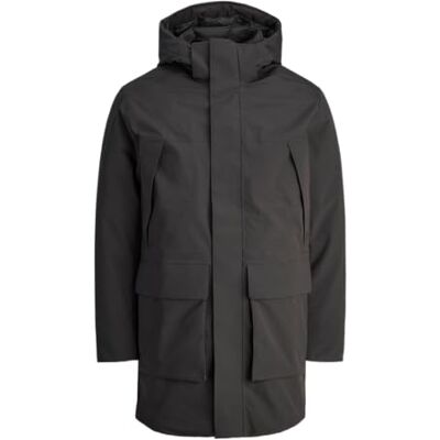 JACK & JONES Jprccmoon parkas Sn, svart, xx_l, svart, XXL JACK & JONES Jprccmoon parkas Sn, svart, xx_l, svart, XXL