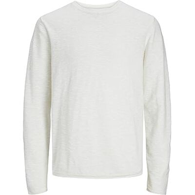 JACK & JONES Jjelinen Knit Crew Neck Sn, Molndansare, M JACK & JONES Jjelinen Knit Crew Neck Sn, Molndansare, M