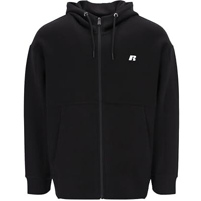 Russell Athletic A30652-IO-099 Grip-Zip Through Hoody Herr Huvtröja Svart Storlek M Russell Athletic A30652-IO-099 Grip-Zip Through Hoody Herr Huvtröja Svart Storlek M