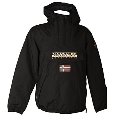 Napapijri Herr Shade NP0A4EUQ Anorak, Svart, L Napapijri Herr Shade NP0A4EUQ Anorak, Svart, L