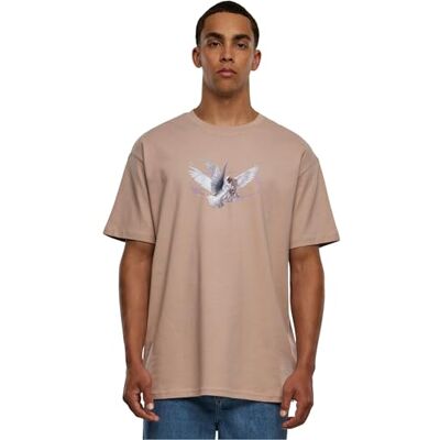 Tee T-shirt för män Vive la Liberte oversize T-shirt duskrose M, Dukros, M Tee T-shirt för män Vive la Liberte oversize T-shirt duskrose M, Dukros, M
