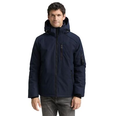 TOM TAILOR Herr 1047039 jacka, 10668-Sky Captain Blue, S, 10668 – himmelskaptensblå, S TOM TAILOR Herr 1047039 jacka, 10668-Sky Captain Blue, S, 10668 – himmelskaptensblå, S