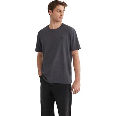Mavi Herr Crew Neck Tee T-shirt, asfalt, M, asfalt, M Mavi Herr Crew Neck Tee T-shirt, asfalt, M, asfalt, M