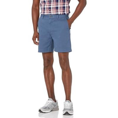 Amazon Essentials herr Classic-Fit 7 tum kort, BLÅ, 46 EU Amazon Essentials herr Classic-Fit 7 tum kort, BLÅ, 46 EU