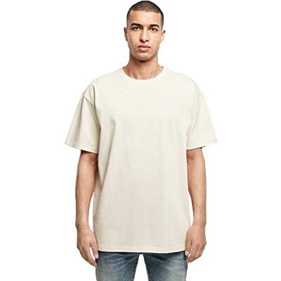 Build Your Brand T-shirt för män, tung oversize t-shirt, basic t-shirt för män, överdimensionerad passform, bomull, storlekar XS – 5XL, sand, XL Build Your Brand T-shirt för män, tung oversize t-shirt, basic t-shirt för män, överdimensionerad passform, bomull, storlekar XS – 5XL, sand, XL