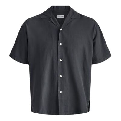 JACK & JONES Jjebreeze linneblandning resort skjorta pls, svart, 3XL herr, Svart, 3XL JACK & JONES Jjebreeze linneblandning resort skjorta pls, svart, 3XL herr, Svart, 3XL