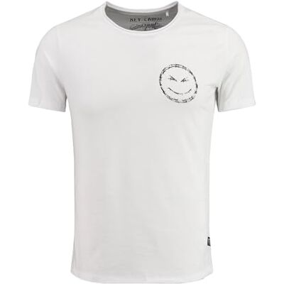 KEY LARGO KEYLARGO T-shirt för män MT Think Round, Vit (1 000 st), M KEY LARGO KEYLARGO T-shirt för män MT Think Round, Vit (1 000 st), M