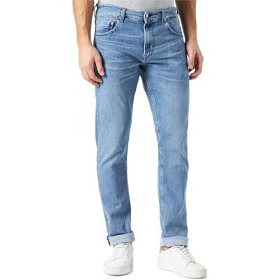 Replay Mickym Jeans för män, 10 ljusblå, 32W x 36L Replay Mickym Jeans för män, 10 ljusblå, 32W x 36L