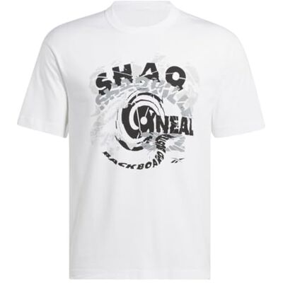 Reebok GS HS Shaq Spiral Tee, Vit, L Reebok GS HS Shaq Spiral Tee, Vit, L