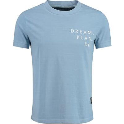 KEY LARGO KEYLARGO Män T-shirts MT PLAN Round, Glacier Blue (1236), L KEY LARGO KEYLARGO Män T-shirts MT PLAN Round, Glacier Blue (1236), L
