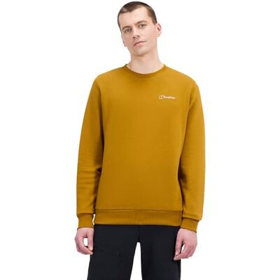 Berghaus herrlogotyp Crew sweatshirt, lerjord, M, Lerjord, M Berghaus herrlogotyp Crew sweatshirt, lerjord, M, Lerjord, M