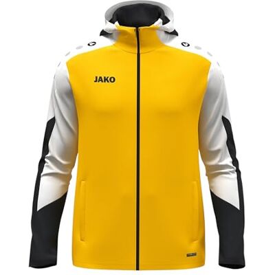JAKO Unisex huvjacka Dynamic, gul/vit/svart, 3XL JAKO Unisex huvjacka Dynamic, gul/vit/svart, 3XL