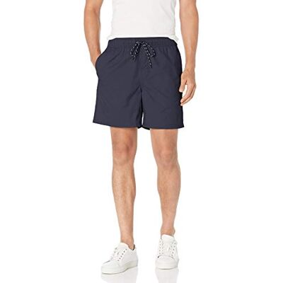 Amazon Essentials Men's Shorts 15 cm (6 tum) med dragsko innersöm, Marinblå, M Amazon Essentials Men's Shorts 15 cm (6 tum) med dragsko innersöm, Marinblå, M
