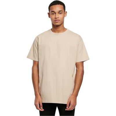 Build Your Brand Överdimensionerad t-shirt herr, Våt sand, 4XL Build Your Brand Överdimensionerad t-shirt herr, Våt sand, 4XL