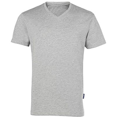 HRM Herr 102 T-shirt, grå melange, 6XL HRM Herr 102 T-shirt, grå melange, 6XL