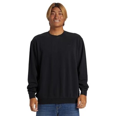 Quiksilver Fleecetopp för män svart XS Quiksilver Fleecetopp för män svart XS