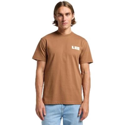 Lee WW Graphic Tee, Burlwood, S Lee WW Graphic Tee, Burlwood, S