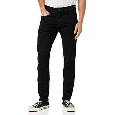 Replay herr jeans, Svart 098, 34W / 32L Replay herr jeans, Svart 098, 34W / 32L