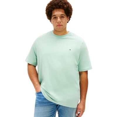 Tommy Hilfiger Herr Bt-Ess Säsongsbetonad Reg Solid Tee-B MW0MW41233 S/S T-shirt, Grön, 5XL Tommy Hilfiger Herr Bt-Ess Säsongsbetonad Reg Solid Tee-B MW0MW41233 S/S T-shirt, Grön, 5XL