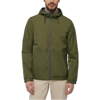 Geox Man M LEITAN JACKETS WINTER MOSS_60, Vintermossa, 60 Geox Man M LEITAN JACKETS WINTER MOSS_60, Vintermossa, 60