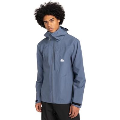 Quiksilver Parka jacka OVERCAST 10K JACKA Män Blå M Quiksilver Parka jacka OVERCAST 10K JACKA Män Blå M