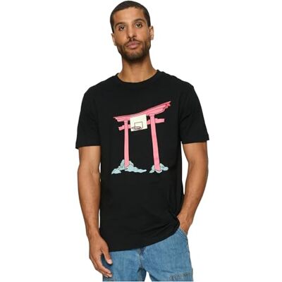 Herr hooped Arch Tee svart M T-shirt, M Herr hooped Arch Tee svart M T-shirt, M