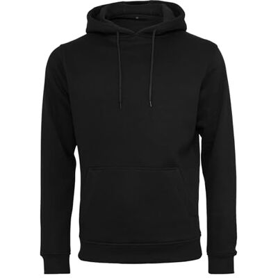 MERCHCODE Huvtröja för män, Basic Hoody, normal passform, XS, svart, XS MERCHCODE Huvtröja för män, Basic Hoody, normal passform, XS, svart, XS