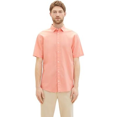 TOM TAILOR herrskjorta, 12642 – Hazy Korallros, S TOM TAILOR herrskjorta, 12642 – Hazy Korallros, S