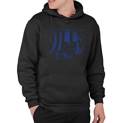Junk Food unisex NFL team spotlight huvtröja tröja med huva, Buffalo Bills, svart, XL Junk Food unisex NFL team spotlight huvtröja tröja med huva, Buffalo Bills, svart, XL