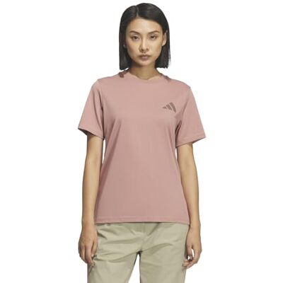 adidas Kobiety Multi Graphic T-shirt, warm clay, L adidas Kobiety Multi Graphic T-shirt, warm clay, L