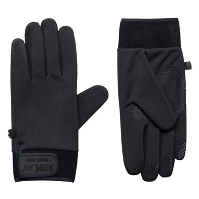 Replay Herr AM6063 vinterhandskar, 0098 svart, L, 0098 svart, L Replay Herr AM6063 vinterhandskar, 0098 svart, L, 0098 svart, L