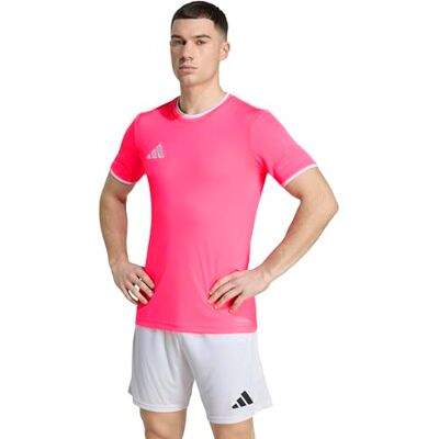 adidas herr Entrada26 Jersey Shirt, solar pink/white, L adidas herr Entrada26 Jersey Shirt, solar pink/white, L