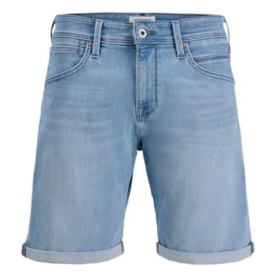 JACK & JONES JJIRICK JJFOX Shorts AM 310 SN, Blå denim/förpackning: 314, XL JACK & JONES JJIRICK JJFOX Shorts AM 310 SN, Blå denim/förpackning: 314, XL