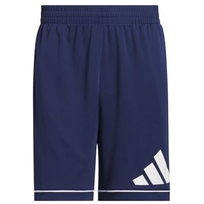 adidas herr Basketball Badge Of Sport Short Shorts, Team Navy/Team Navy, XS 7 inch adidas herr Basketball Badge Of Sport Short Shorts, Team Navy/Team Navy, XS 7 inch