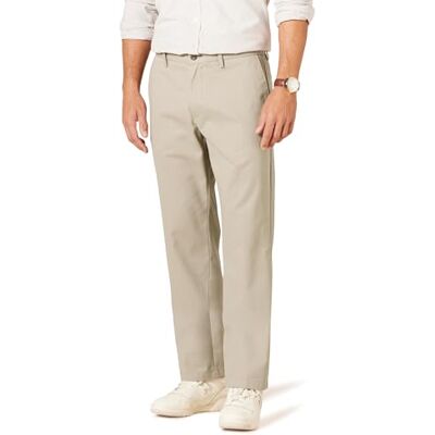 Amazon Essentials herr Classic-Fit skrynkelbeständig platt framsida chinos byxa (finns i stor och hög), kakibrun, 52 B x 34 L Amazon Essentials herr Classic-Fit skrynkelbeständig platt framsida chinos byxa (finns i stor och hög), kakibrun, 52 B x 34 L