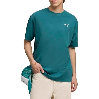 PUMA ESS upphöjd avslappnad t-shirt PUMA ESS upphöjd avslappnad t-shirt