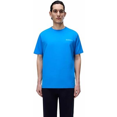 Napapijri Sumi blå kortärmad T-shirt, Fransk blå B2w, XXL Napapijri Sumi blå kortärmad T-shirt, Fransk blå B2w, XXL