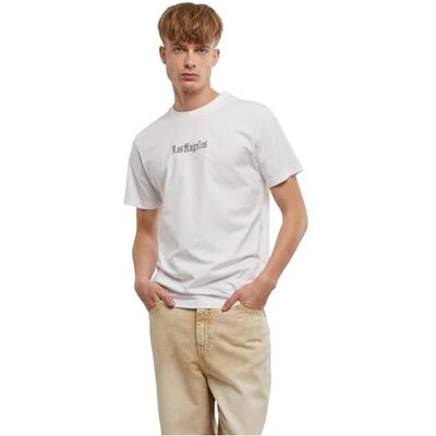 Tee herr-t-shirt 100% bomull vit L, Vit, L Tee herr-t-shirt 100% bomull vit L, Vit, L