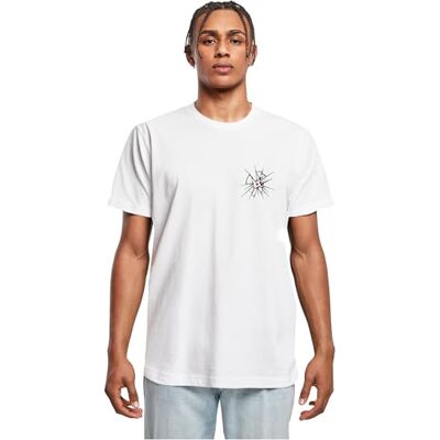 shattered Glass Tee, Vit, XL shattered Glass Tee, Vit, XL