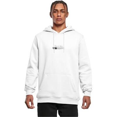 Tee herr Become The Change Butterfly 2.0 Hoody M White, Vit, M Tee herr Become The Change Butterfly 2.0 Hoody M White, Vit, M