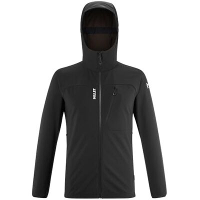 MILLET Magma Shield Hoodie M Softshelljacka för män vindtätt membran vandring, livsstil MILLET Magma Shield Hoodie M Softshelljacka för män vindtätt membran vandring, livsstil