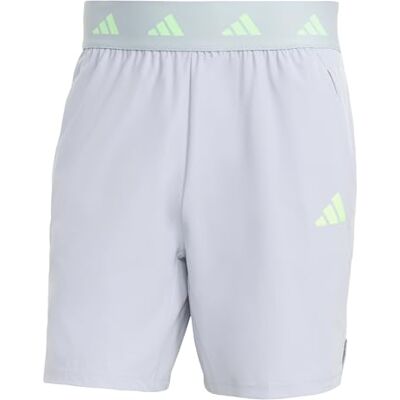 adidas För Män Gym+ Shorts, halo silver, XS 7 inch adidas För Män Gym+ Shorts, halo silver, XS 7 inch
