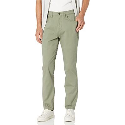 Amazon Essentials Herr Athletic-Fit 5-fickors komfort stretch chinos byxa (tidigare Goodthreads), mörk oliv, 31 B x 34 L Amazon Essentials Herr Athletic-Fit 5-fickors komfort stretch chinos byxa (tidigare Goodthreads), mörk oliv, 31 B x 34 L