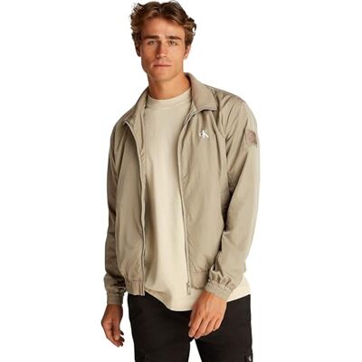 Calvin CK JEANS Herr UNPADDED HARRINGTON JACKA J30J327373, Grå (Stengrå), L, Grå (stengrå), L Calvin CK JEANS Herr UNPADDED HARRINGTON JACKA J30J327373, Grå (Stengrå), L, Grå (stengrå), L