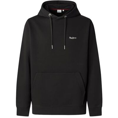 Pepe Jeans Griffin Hoodie Träningströja Svart (Black), XS Herr, Svart, XS Pepe Jeans Griffin Hoodie Träningströja Svart (Black), XS Herr, Svart, XS